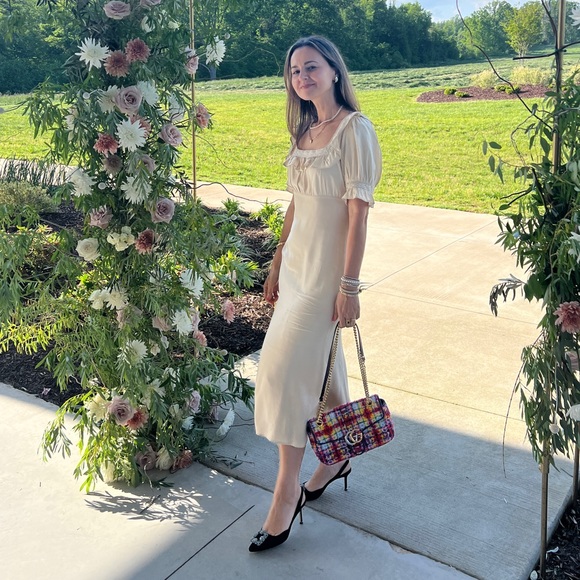 Reformation Fifer Silk Dress - Picture 2 of 4